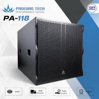 ราคา PROEUROTECH PA-118 ตู้ลำโพง ซับวูฟเฟอร์ 18 นิ้ว 3600W ตู้ซับเบส PA118 (43752958840)
