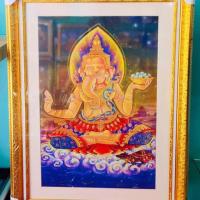 ราคา กรอบรูปภาพองค์พระพิฆเนศ #กรอบรูปของที่ระลึก กรอบรูป พร้อมรูปภาพ มงคล (2689061248)