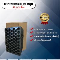 ราคา ถาดเพาะกลม 60 หลุม ลัง (100 ชิ้น) ถาดเพาะต้นกล้า ถาดเพาะเมล็ดพันธุ์ ขนาด 60 หลุม แบบกลม (4286114447)