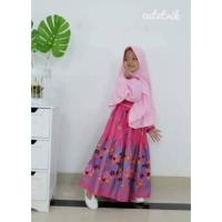 ราคา [Ankho_Shop] Bb-145 Gamis สีชมพูน่ารัก (3681198257)