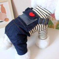 ราคา ชุดสุนัข เสื้อสุนัข ปอมเมอเรเนียนกางเกงเอี๊ยมยีนส์ย้อนยุคสุนัขพันธุ์ปอมเมอเรเนียน (41126972399)