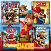 ราคา ALVIN AND THE CHIPMUNKS แอลวินกับสหายชิพมังค์จอมซน ภาค 1-4 DVD Master พากย์ไทย (50952768682)
