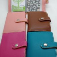 ราคา สมุดใส่นามบัตร ใส่บัตรได้ 20 ใบ สมุดนามบัตร กระเป๋าใส่บัตร,กระเป๋าใส่นามบัตร,บัตรเครดิต,ATM,บัตรประชาชน,ใบขับขี่ (4137421796)