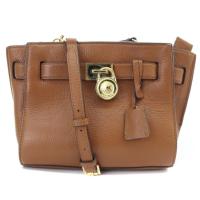 ราคา Michael Kors Hamilton Shoulder Bag leather leather brown Direct from Japan Secondhand (29952455803)
