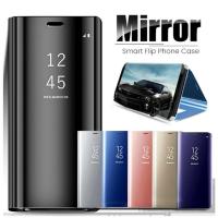 ราคา Samsung Galaxy Note 10 Plus / Note 10 Premium Clear View Flip Stand Phone Case Casing Cover (51152404850)