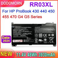 ราคา DODOMORN RR03XL แบตเตอรี่แล็ปท็อปสำหรับ HP ProBook 430 440 450 455 470 G4/G5,13-aw Spectre,Zhan 66 Pro G1,851477-421 48W (27855432126)