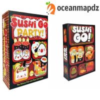 ราคา OCEANMAPDZ ซูชิ Go Pick And Pass Card, ครอบครัว Casual Party Family Get-together Sushi Go การ์ดเกม, ของเล่นเด็กซูชิ 108 ชิ้นหลายคนเกมกระดานซูชิเกมปาร์ตี้ (56304187889)