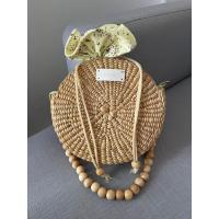 ราคา มือสอง-กระเป๋าสานผักตบชวาทรงกลม Lagomm จุของได้เยอะ น้ำหนักเบา (18390340493)