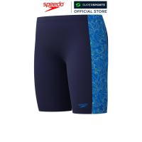 ราคา SPEEDO Hyperboom Panel Jammer กางเกงว่ายน้ำขาสั้นเด็กผู้ชาย (40719332423)