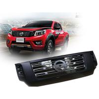 ราคา กระจังหน้าสำหรับรถ Nissan Navara Frontier NP300 ปี 2015-2017 สีดำด้านตัดบรอซ์ จำนวน 1 ชิ้น (6437416306)