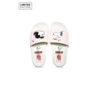 ราคา VANS Peanuts Slide-On Smack/pearl White ทุกไซส์ (945875801)