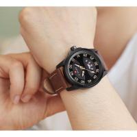 ราคา รับประกันศูนย์ไทย1ปี NAVIFORCE รุ่นNF9124M STYLISH MANสายหนังมีวันที่และสัปดาห์กันน้ำ100% (1220796099)