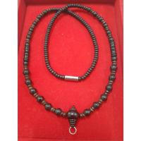 ราคา สร้อยคอ ประคำไม้งิ้วดำ ขั้น แว่นกะลา ขุนไม้งิ้วดำ ประคตไม่งิ้วดำ (23475910163)