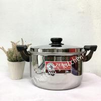 ราคา หม้อหุงต้ม carry ตราหัวม้าลาย ขนาด 22/24/26/28 ซม. (25787619424)