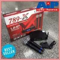 ราคา CEANCE U789X ไมค์ลอยมือถือคู่ UHF ไมค์ลอยคู่ ไมค์คาราโอเกะ CE AN CE U 789 X CE-AN-CE ไมค์ลอย เอไอ-ไพศาล (6510039366)
