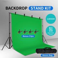 ราคา ชุดเซ็ตฉากสตูดิโอขนาดใหญ่ 2.8x3ม. และผ้าฉาก 3x6ม. มี6สีให้เลือกได้ (25487407715)