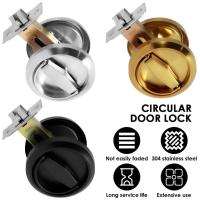 ราคา ล็อคประตูฝังฝ้าทรงกลม304สแตนเลสซ่อนมือจับประตูถ้วยสําหรับห้องน้ํา ร้านค้า6470 (42119146125)