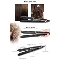 ราคา MOJU ที่หนีบผมอินฟาเรด ปรับอุณหภูมิได้ 4 ระดับ เครื่องหนีบผม ม้วนผม Kemei (7760625438)