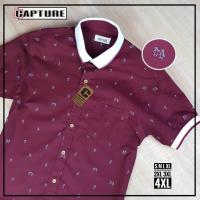 ราคา Polo Shirt เสื้อเชิ้ตโปโล ลายเพนกวิ้น สีแดง มีไซส์ S-4XL (5857170721)