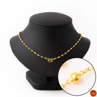 ราคา LSW สร้อยคอทองคำแท้ 2 สลึง (7.58 กรัม) ลายประคำคั่นโซ่ ND-31 (7115884433)