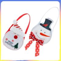ราคา 2 ชิ้นคริสต์มาส Goodie กระเป๋า Candy Storage Holder Goodies ของขวัญกระเป๋าบิสกิต chuangxzh (53700928702)