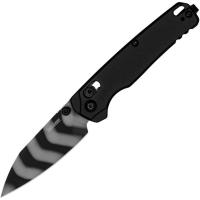 ราคา มีดพับ Kershaw Bel Air DuraLock Knife Tiger Stripe MagnaCut Blade, Black Aluminum Handle (6105TS) (40223968503)