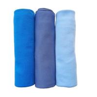 ราคา เนื้อหา 3 ชิ้นทารกแรกเกิด Swaddles ทําจากธรรมดาเสื้อยืดวัสดุผสมสีฟ้า 110 X 90 Series Sni Not Baby (46351360724)