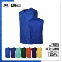 ราคา เสื้อวิ่งคอวีแขนกุด NEO CAMO - WARRIX (WA-1615) (7206981223)