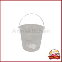 ราคา ถังน้ำแข็งพลาสติก ถังหิ้วสีขาว 1.7 ลิตร ตราปลายิ้ม (23151412421)