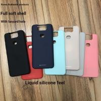 ราคา ASUS ASUS ZENFONE6 6Z ZS630KL เคสป้องกันเกาหลี GOOSPERY ซิลิโคนเหลวรู้สึก TPU เคสป้องกันคุณภาพดีเวอร์ชันเต็มสติกเกอร์หน้าจอ (28405235190)