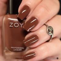 ราคา พร้อมส่ง Zoya Foster ยาทาเล็บสีน้ำตาลเข้ม hot chocolate with pink undertones แท้ % (3830161292)