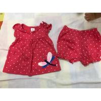 ราคา ชุดเสื้อกางเกง carter’s มือสอง size 6-9เดือน (1421092171)