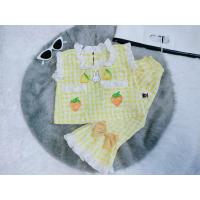 ราคา ชุดเซ็ทลายสก๊อตสีเหลืองกางเกงขาม้า (28188185962)