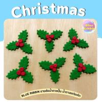 ราคา ใบฮอลี่ ใบฮอลลี่ ใบไม้คริสมาส น้ำตาลปั้นคริสมาส น้ำตาลแต่งหน้าเค้ก ปีใหม่ Happy new year ป้ายแต่งหน้าเค้ก น้ำตาลแต่งเค้ก (29671645038)