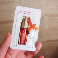 ราคา (ซอง) Clarins New Generation​ Double Serum Hydric+Lipidic System Complete Age Control Concentrate 0.9 ml (4148543570)