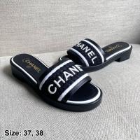 ราคา New Chanel sandals black (9638751439)