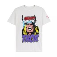ราคา เสื้อยืดธอร์ มาร์เวล Thor Marvel การ์ตูนลิขสิทธิ์แท้ รุ่น 0819-373 สีขาว Supercomics (4465827080)