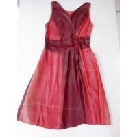 ราคา ชุดผ้าไหมสีแดงเหลือบเข้ม (11852616497)