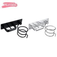 ราคา [PEASEE] Washroom Storage Aluminium Hairdryer Rack อุปกรณ์ห้องน้ํา Straightener Holder Set Blower Organizer (26494010119)