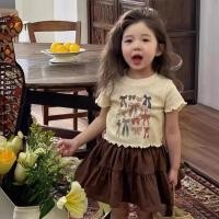 ราคา ชุดเซต 2 ชิ้นเด็กหญิง เสื้อและกระโปรงกางเกง (29735835241)