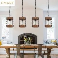 ราคา สร้างสรรค์สไตล์อเมริกันคันทรีย้อนยุคศิลปะไม้โคมระย้าขนาดเล็กร้านอาหารเคาน์เตอร์บาร์ทางเดินโฮมสเตย์ห้องนอนข้างเตียงร้านเส (26407555472)