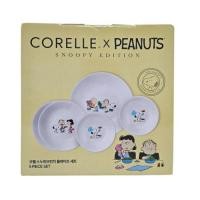 ราคา [CORELLE] SNOOPY Brunch Edition Deep Plate 5p Set / อาหารเย็น (56402526391)