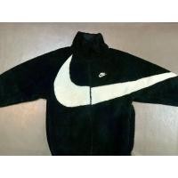 ราคา ส่งต่อ Nike big swoosh reversible boa jacket black white (40919740247)