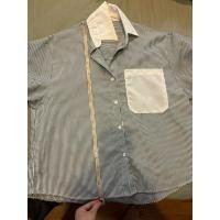 ราคา เสื้อเชิ้ต oversize แบรนด์ chinda ลายทาง (มือ 2) (25488934906)