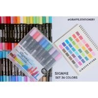 ราคา SIGNME MARKER SET 36 COLORS Free Package (674371078)