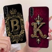 ราคา SAMSUNG สําหรับSamsung Galaxy A90 5GปลอกSM-A908Bหรูหราตัวอักษรเริ่มต้นมงกุฎซิลิโคนอ่อนนุ่มคู่เคสโทรศัพท์สําหรับSamsung A90 5G 90 ฝาครอบ (40528088146)