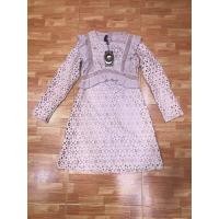 ราคา เดรสลูกไม้ชมพู สีชมพู ป้ายLady Ribbon ไซส์ S ลูกไม้แต่งระบาย เดรสงานแต่งงาน (ชุดใหม่ป้ายห้อย ไม่มีตำหนิ) (3267143332)