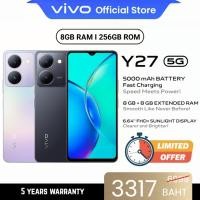 ราคา [รับประกันศูนย์] VIVO Y27 [6GB RAM+128GB ROM] แบตอึด กล้อง 50MP เครื่องแท้ จอ 6.64 นิ้ว (27913418812)