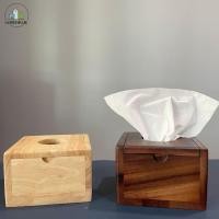 ราคา กล่องทิชชู่ไม้ แบบ pop up ขนาด 12x12x8 cm. กล่องกระดาษชำระ ที่ใส่กระดาษชำระ กล่องไม้ ใส่ทิชชู่ (6494000465)