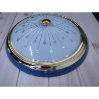 ราคา โคมซาลาเปาติดเพดานลายหินอ่อนสีน้ำเงินแก้วลายจุด417(พร้อมหลอด) (19181394458)